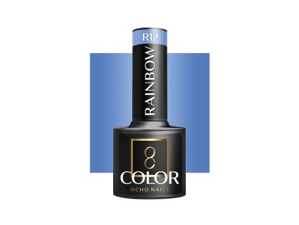 OCHO NAILS Hibrid Géllakk, körömlakk Rainbow R12 -5 g