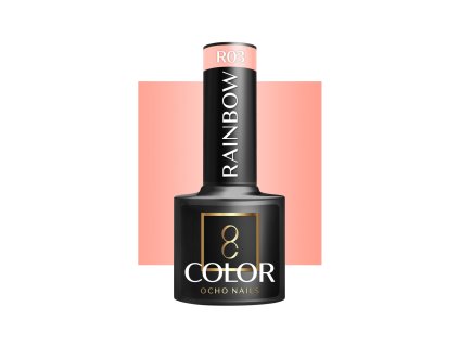 OCHO NAILS Hibrid Géllakk, körömlakk Rainbow -5 g