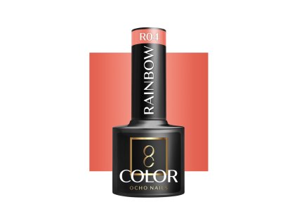 OCHO NAILS Hibrid Géllakk, körömlakk Rainbow -5 g