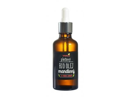 43987 bio pletovy mandlovy olej s pipetou 50 ml