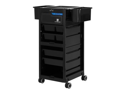 Eszközkocsi, fodrász kocsi Gabbiano UV 68UV - fekete