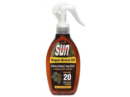 43642 opalovaci mleko s bio arganovym olejem spf 20 sun vital 200 ml