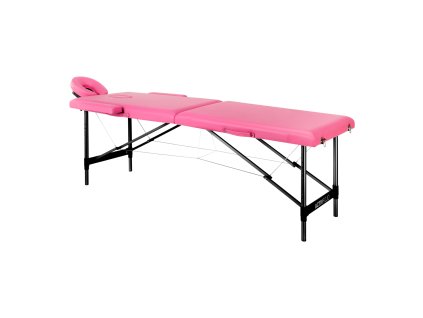 44854 16 skladaci maserske lehatko komfort activ fyzio 2 segmentove hlinikove ruzovo cerne