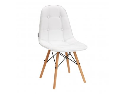 SKANDINÁV SZÉK 4RICO QS-185 - FEHÉR ÖKO BŐR