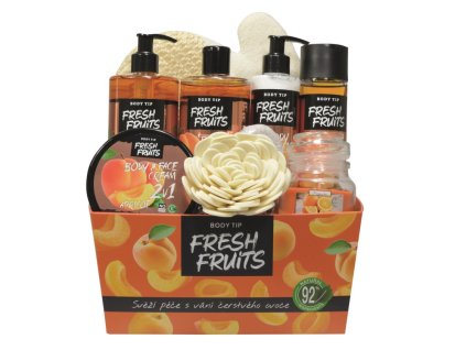 Kozmetikai ájendékcsomag sárgabarack olajjal