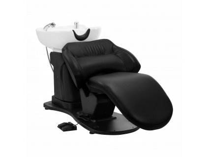 Fodrász fejmosó, fejmosótál  ELEKTROMOS GABBIANO TRYCHO Fekete