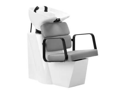 Fodrász fejmsó Gabbiano Porto  fekete-szürke