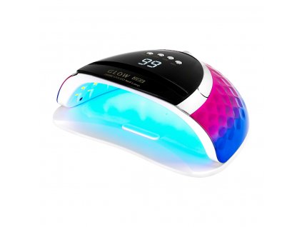 Műkörmös UV LED lámpa Glow YC57 RN 268W – rózsaszín