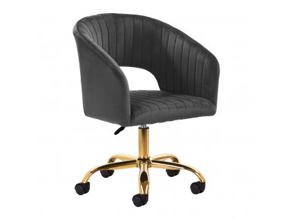 Kozmetikai szék 4RICO QS-OF212G Bársony szürke