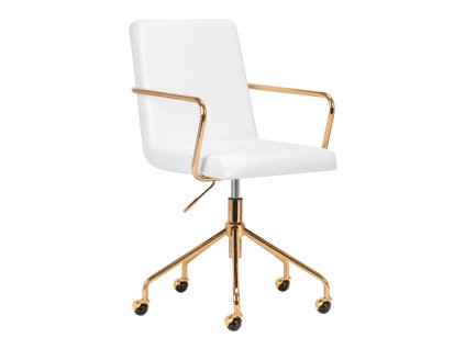 Kozmetikai szék QS-OF211G fehér és arany