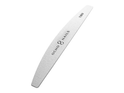 Ocho Nails cserepapír félhold reszelőhöz – 180-as finomság, 10 db