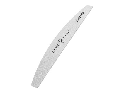 Ocho Nails félhold körömreszelő SLIM 100/180 – 10 db