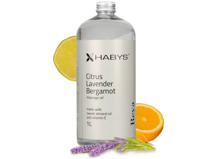 Csere masszázsolaj CITRUS/LAVENDER/BERGAMOT 1000 ml