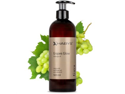54995 masazni olej hroznovy lesk 500 ml