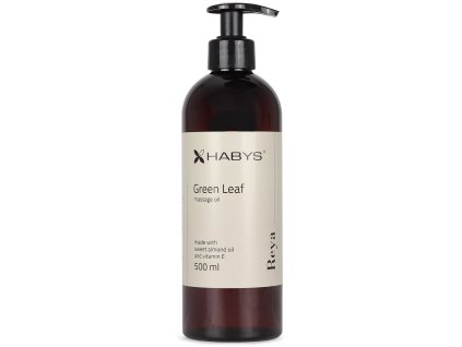 Masszázsolaj green leaf  500 ml