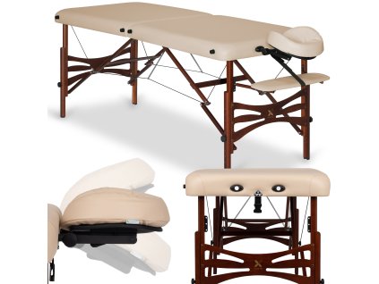 Masszázságy Panda Dark Wood 70 K033 bézs