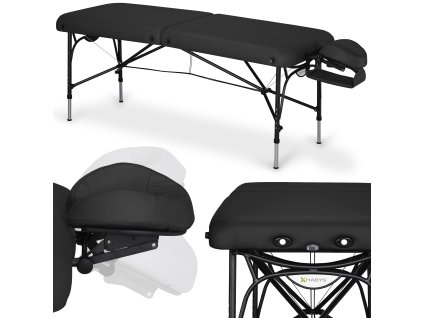 Masszázságy Smart Alu 70 K015 – fekete