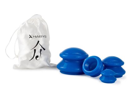 Szilikon lombikok 4 darabos készlet, sötétkék