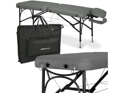 Masszázságy Luna light Soft Touch K622 sötét szürke