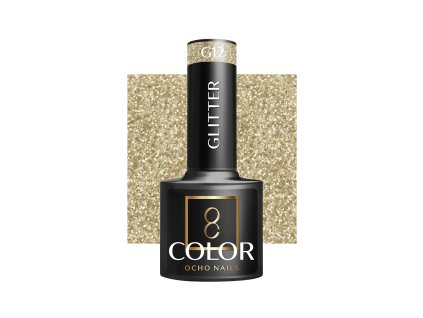 OCHO NAILS Géllakk, körömlakk glitter G12 -5 g