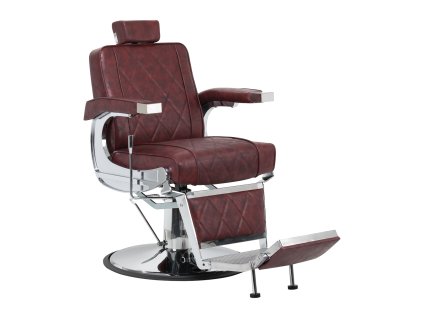 Barber, fodrászszék Hair System Maroon, bordó