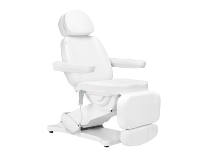 56945 elektricke kosmeticke kreslo luxury pro 3 motory vyhrivane bile