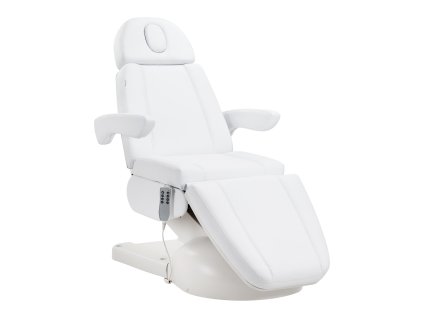 56978 simply elektricke kosmeticke kreslo azzurro lux 4m bile s kolebkou