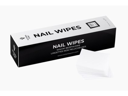 Szöszmentes törlőkendő, Nail Wipes Victoria Vynn 500 db