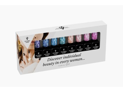 62156 darkova krabicka pro 8 gel laku 1ks