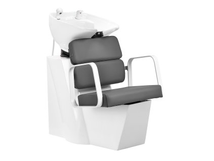 Fodrász fejmosó Verona – fehér-szürke