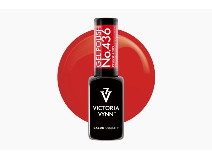 Victoria Vynn Gél lakk 436 Rouge Rebel 8 ml