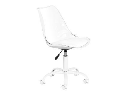 Kozmetikai szék Crystal Clear - fehér