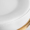 Kozmetikai szék háttámlás H5 Gold - fehér