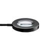 34376 1 led lampa snake ring stolni cerna
