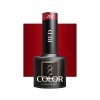 OCHO NAILS Hibrid Géllakk, körömlakk Red 207 -5 g