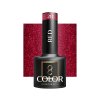OCHO NAILS Hibrid Géllakk, körömlakk Red 211 -5 g