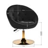 Kozmetikai szék 4Rico K QS-BL12B bársony fekete