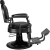 0001000 fotel barberski tommy czarny