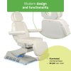 Elektromos kozmetikai ágy Simply Elegance 5 – fűthető, fehér