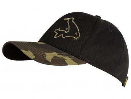 9807 3 avid carp ksiltovka black and camo cap