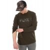 fox triko long sleeve khaki camo t shirt