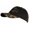 9807 3 avid carp ksiltovka black and camo cap