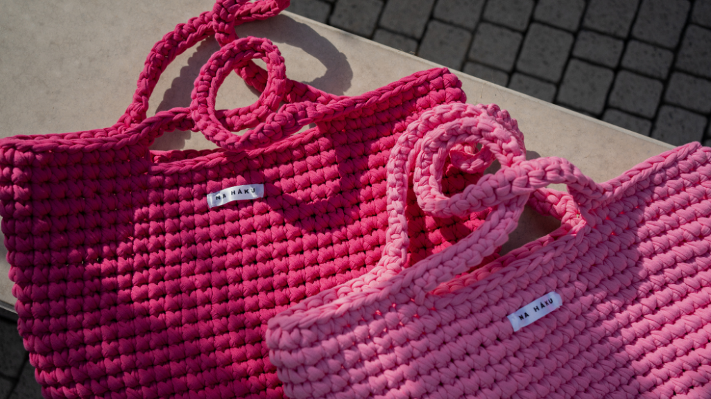 ručne háčkované kabelky