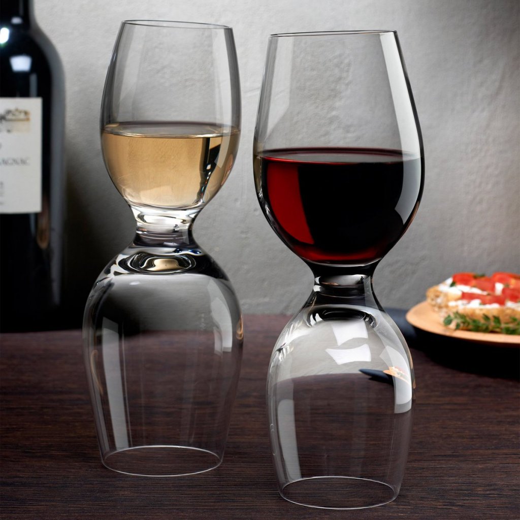 Red Or White Set of 2 Wine Glasses 4