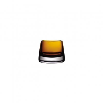 Joy Votive Holder Small Amber