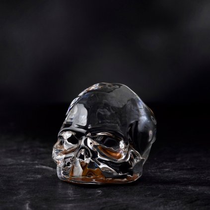 Memento Mori Faceted Skull Copper Coated Small 2