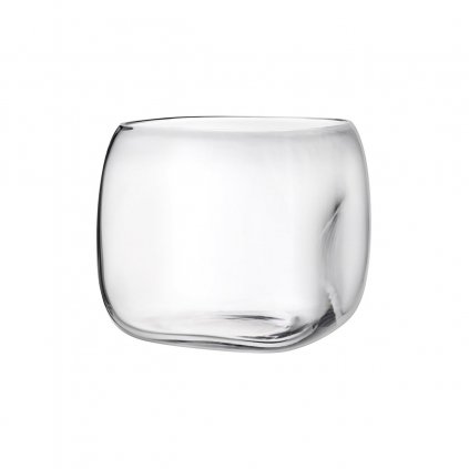 Mono Box Vase Large Clear