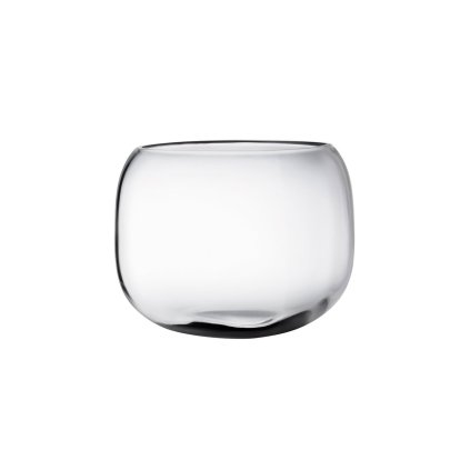 Mono Box Vase Medium Clear