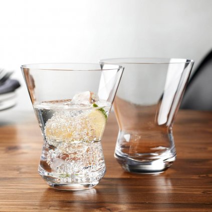 Rhythm Set of 2 Water Glasses Clear 3