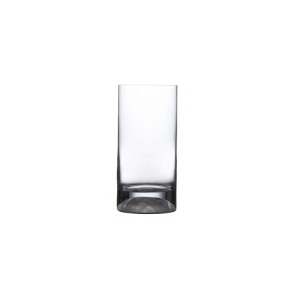 Club Ice Set of 4 High Ball Glasses Medium with Frosted Ripple Effect